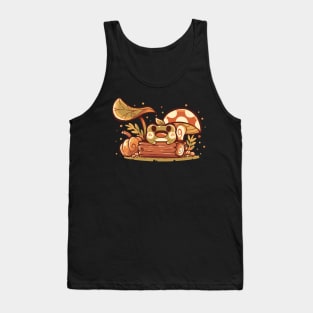 Fall Frog Tank Top